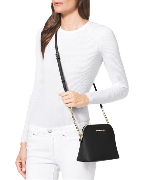 michael kors cindy lg dome crossbody|michael kors crossbody.